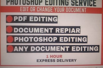 edit any type of documents