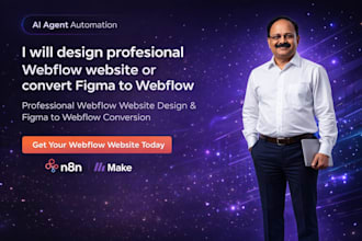 design and develop webflow website design, webflow website redesign