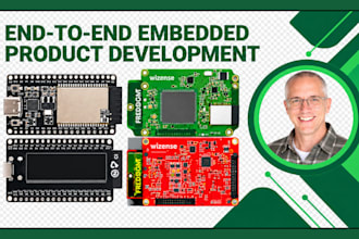 develop stm32 and pic microcontroller firmware for embedded systems