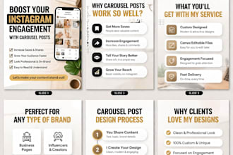 design viral instagram carousel posts for business growth