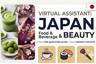 do market research and lead generation in japan