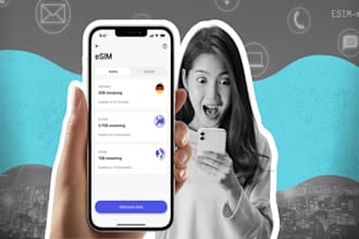 develop softphone app, linphone app, esim app, esim website, voip app