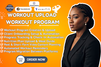 upload workout program workout plan on trainerize trainerize everfit truecoach
