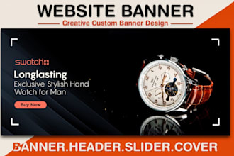 design shopify dropshipping store banner website banner hero image wix canva