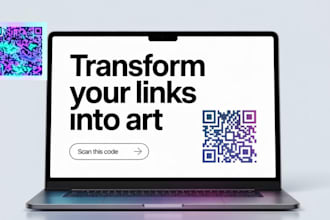create unique ai generated artistic qr code ar
