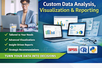 perform custom data analysis, visualization, and reporting
