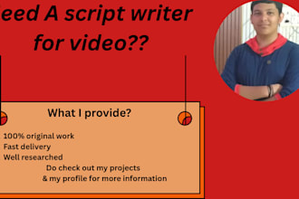 write SEO blog articles and video script that rank on google