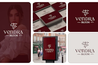 create luxury feminine logo