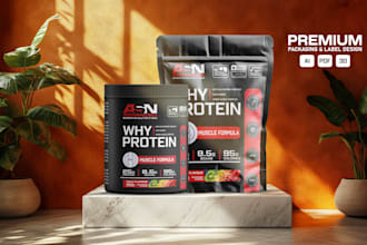 design modern product packaging