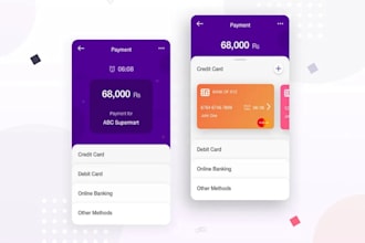 develop payment gateway app, fintech app, wallet app, payment processing system