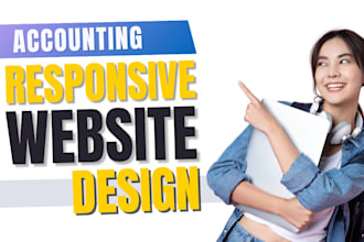 design accounting website bookkeeping website tax website wordpress website
