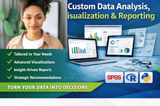 perform custom data analysis, visualization, and reporting