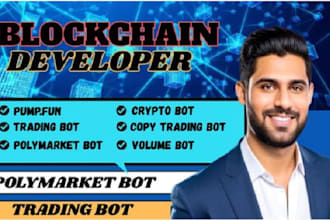 be solana developer for polymarket bot, pumpfun bot, volume bot