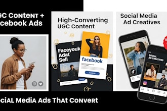 do ugc content facebook ads creatives content social media ads