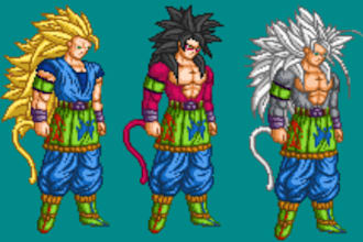 create mugen or ikemen go pixel character, street fighter sprite sheet animation