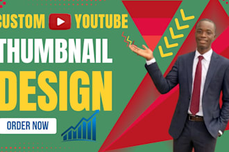 design attractive, clickbait, and amazing youtube thumbnail