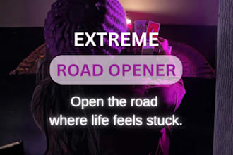 cast road opener spell remove blocks, clear bad karma, remove bad luck spell