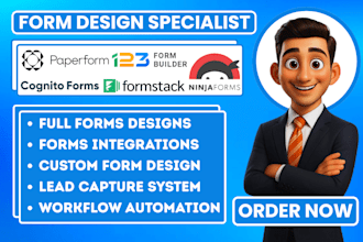 create paperform cognito forms formstack ninja forms and 123formbuilder