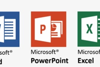 provide excel word powerpoint services