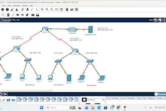 design and configure network topologies in cisco packet tracer