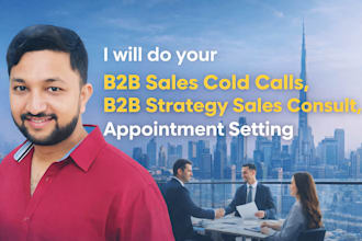 do your b2b sales cold calls and book appointments for you in dubai and uae