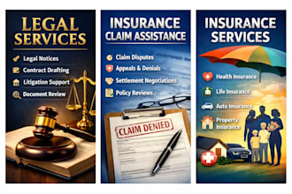 draft legal notice for insurance claim