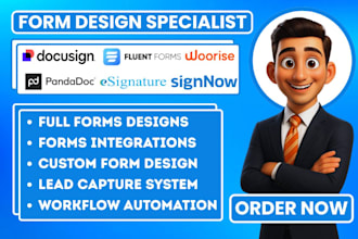 create docusign pandadoc woorise fluent forms signnow and esignatures templates