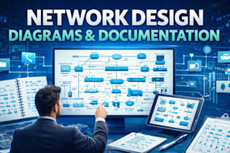 create network diagrams and documentation