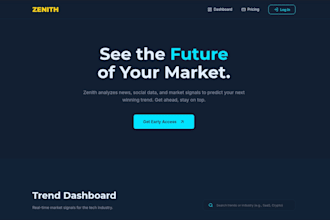 build you a website in a modern style