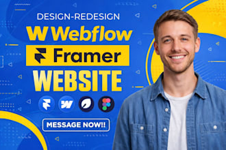 design framer website develop webflow website, figma to framer webflow design