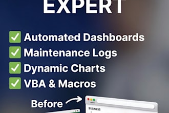 create automated excel dashboards