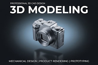do 3d cad design mechanical drawing product design for manufacturing fusion 360