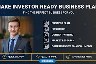 create a nonprofit business plan with financial projections