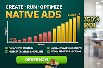 create, run and optimize taboola and outbrain native ads