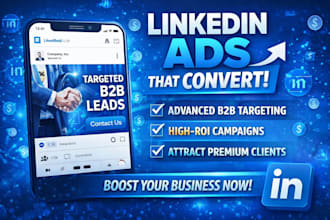 setup and manage linkedin ads that converts