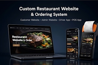 build a custom restaurant website with online ordering