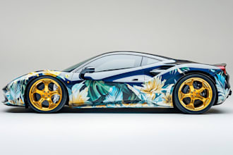 design a vehicle wrap, car wrap, food truck wrap