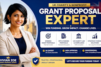 write winning UK charity grant proposals and rfp responses
