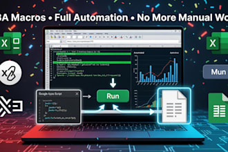 automate excel with vba macros, formulas, google sheets apps script