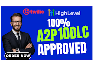 fix and setup twilio a2p 10dlc, SMS API, and sip trunk for SMS marketing