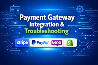integrate stripe, paypal, or custom payment gateway with API and subscription