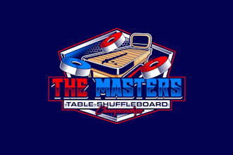 create awesome and gorgeous shuffleboard  logo design