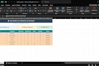 python automation for inventory control and excel reports