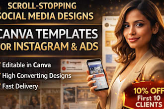 create canva social media template post instagram post template facebook ads