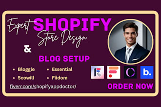 set shopify store blog seowill essential tapita bloggle fiidom recipe kit vizby