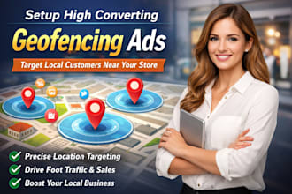 setup high converting geofencing ads to target local customers near your store