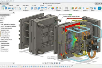 do 3d product design, injection mold and product manufacturing, cnc machining