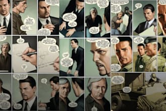 do comic book illustration, comic graphic novel artist comics strip comic art
