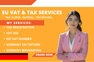 do vat oss, nif vat number , tax registration in germany and eu