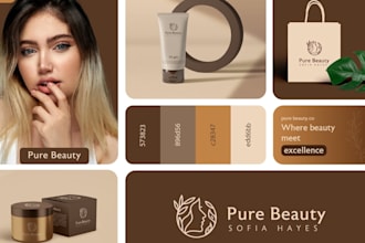 create complete brand identity kit for startups and businesses